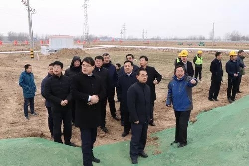 吕书记冒严寒调研济北生命科技园建设坚持高起点高标准高质量推进项目